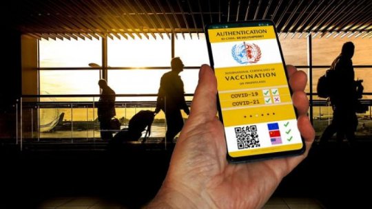 Certificatul sanitar european a intrat în faza testelor