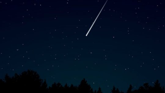 Meteori proveniţi din coada cometei Halley, vizibili în noaptea de joi spre vineri