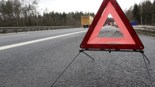 Trafic rutier a fost întrerupt în apropiere de Feteşti