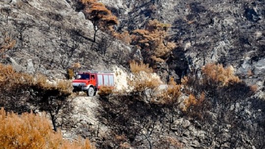 Au fost înaintaţi în grad pompierii care au participat la misiunile din Grecia