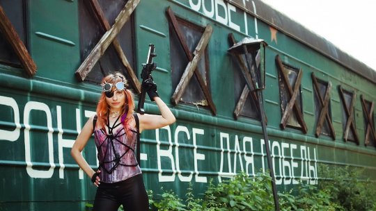 Trenuri cu inscripţii militare ruseşti, oprite la frontiera Lituaniei