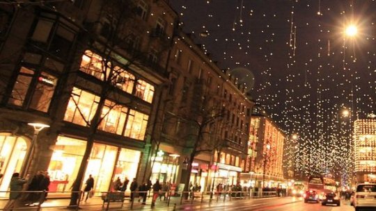Oraşul Arad va avea iluminat festiv de Crăciun doar în zona centrală, pentru a se face economii