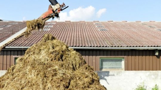 Fermierii din judeţul Cluj beneficiază de o nouă platformă de depozitare a gunoiului de grajd