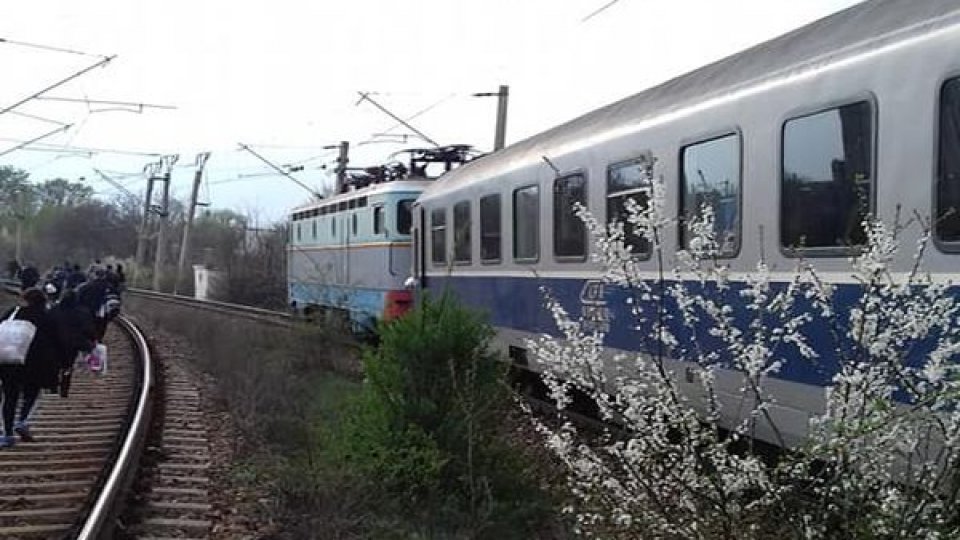 La Bucureşti, în Gara de Nord ajung zilnic numeroase trenuri care transportă refugiaţi din Ucraina