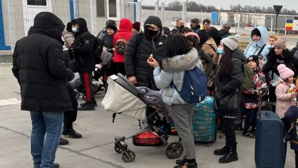 Scădere uşoară a numărului ucrainenilor care au intrat în ţară în ultimele 24 de ore