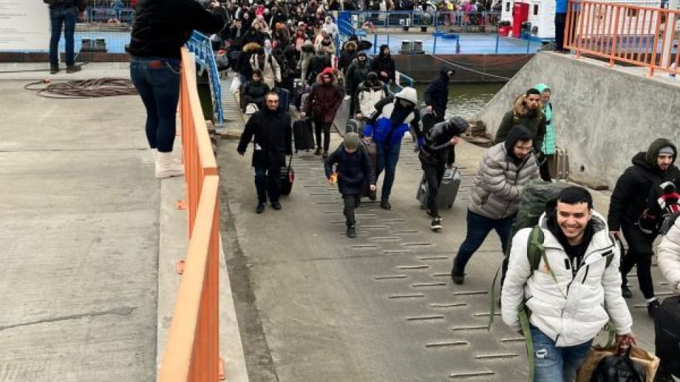 Peste 9.500 de cetăţeni ucraineni au intrat în ultimele 24 de ore, în România
