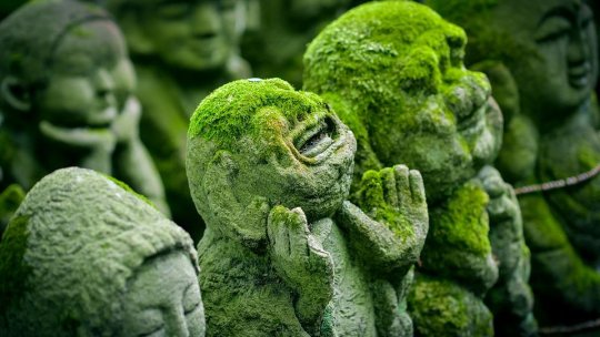 În unele temple din Japonia, au apărut păpuşi voodoo cu chipul lui Putin