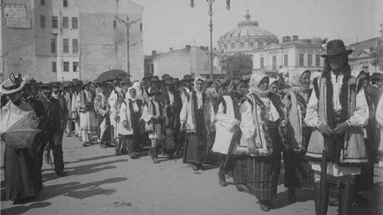 1909 -  Jubileul Unirii Principatelor Române, serbat la București