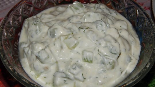 Tarator/ Supă rece, de iaurt cu castraveți