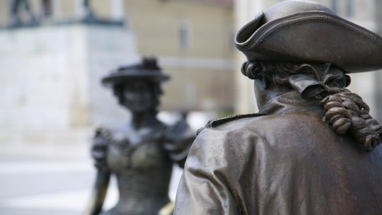 La Alba Iulia, cetatea unirii de la 1 decembrie 1918, se fac ultimele pregătiri pentru Ziua Naţională a României