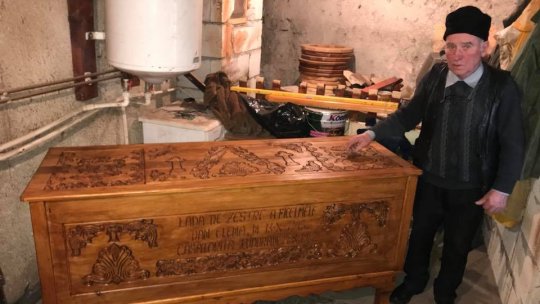 Titlul de Tezaur Uman Viu ,"al doilea botez" pentru meşterul popular Petruţ Chirteş din Dulcea