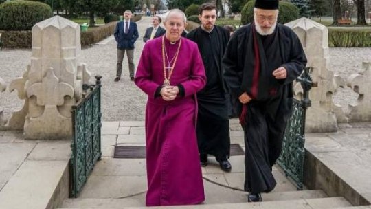 Arhiepiscopul de Canterbury, la mormântul Regelui Mihai de la Curtea de Argeș