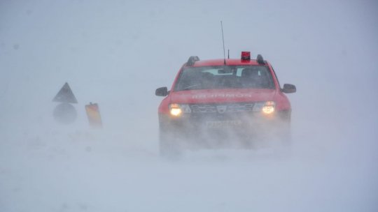 Ninsorile abundente au creat probleme în mai multe județe din țară