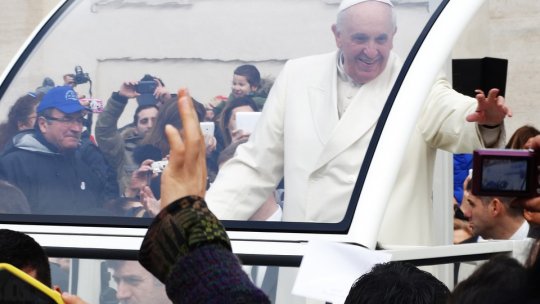 Papa Francisc nu a participat la Drumul Crucii