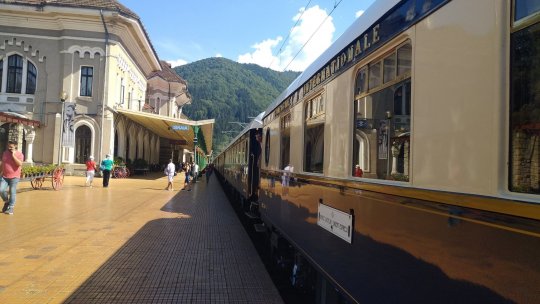 Trenul Orient Express, escală în Gara de Nord din Bucureşti