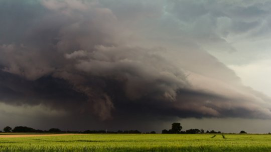 Atenţionare meteo de precipitaţii, polei şi vânt în întreaga ţară, până marţi seara