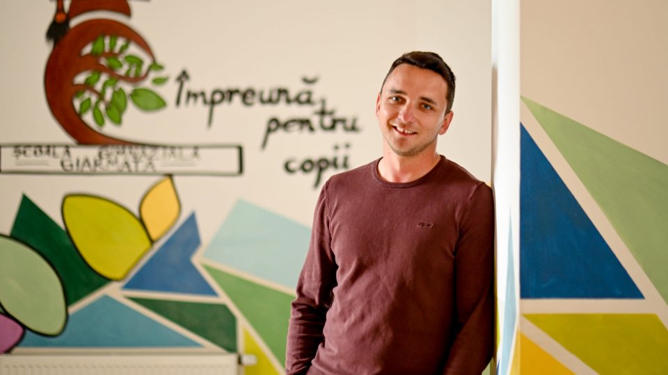 Sorin Hagiu, cel mai tânăr director de școală: Am ales să rămân la sat pentru că aici pot face lucruri importante