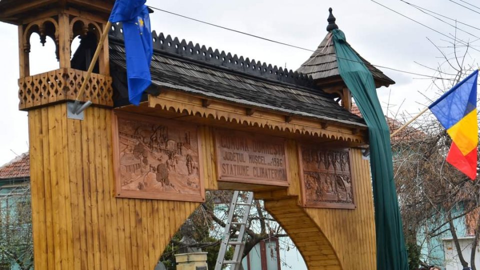 Primul Arc de Triumf din mediul rural, inaugurat în Argeș