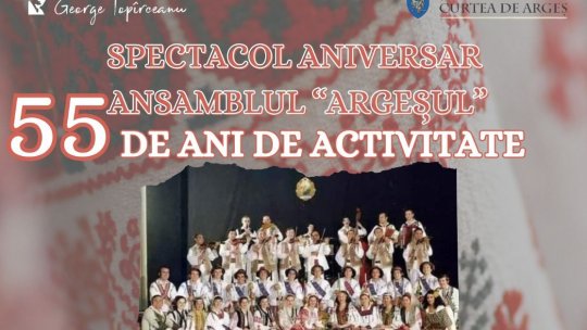 Ansamblul "Argeșul" - 55 de ani de existență, marcați printr-un spectacol la Biserica Domnească