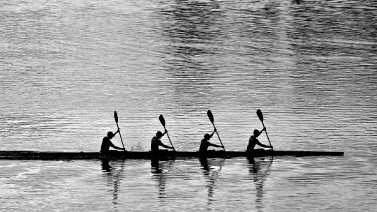 JO de la Paris: Echipa României câștigă aurul la dublu vâsle masculin. Argint la proba dublu vâsle feminin