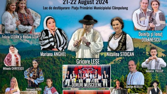 Începe Festivalul "Sus la munte, la Muscel!"