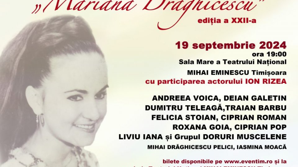 Trei decenii de cultură: Festivalul Mariana Drăghicescu și TVR Timișoara, împreună pentru folclor