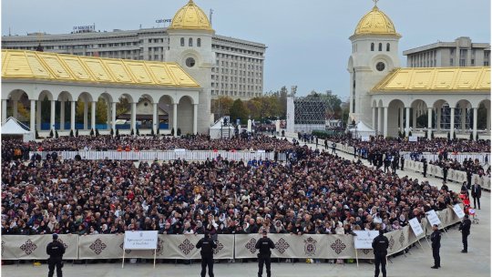 Sfinţirea picturii Catedralei Naţionale, moment de credinţă şi recunoştinţă