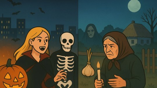 Halloween-ul la sat și la oraș: Între dovlecii americani și strigoii Sfântului Andrei