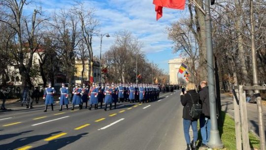 Zeci de aeronave și sute de mijloace tehnice la parada de Ziua Națională