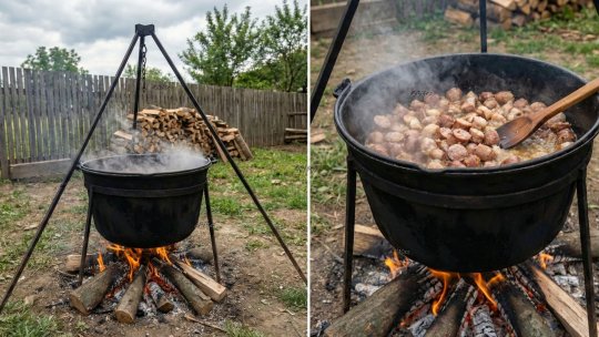 Secretul cărnii la garniță, dezvăluit de cei mai pricepuți gospodari