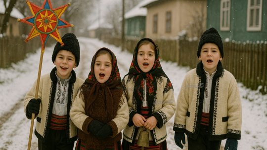 Cei mici au adus colinda la Muzeul Satului din Baia Mare