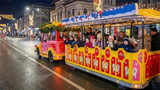 O femeie a fost rănită de trenulețul din Târgul de Crăciun de la Pitești