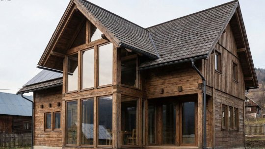 Eficiența energetică și confortul oferit de locuințele pe structură de lemn