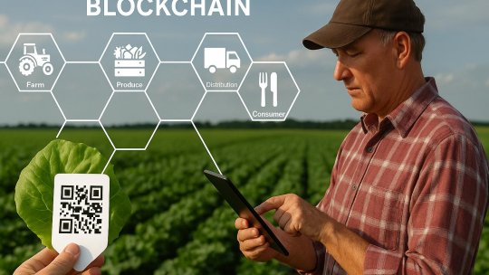 Blockchain în lanțul alimentar: trasabilitate de la fermă la furculiță