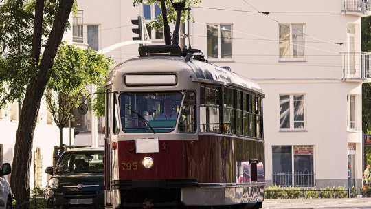 Tramvai de epocă, în București, în cursă festivă