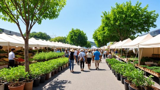 Pasiunea pentru horticultură, celebrată la Baia Mare la o nouă ediție a târgului de plante și flori