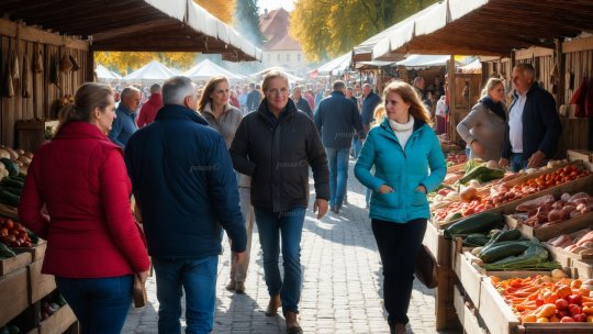 Târgul 'Zilele Recoltei' de la USV Iași, un festin pentru iubitorii de produse locale