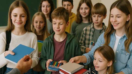 Pachetele cu rechizite gratuite ajung la elevii timișeni abia după începerea anului școlar