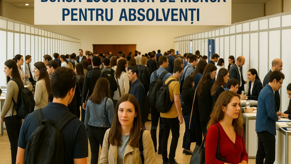 Absolvenții sunt așteptați la Bursa locurilor de muncă. Oportunitate de angajare pentru tineri