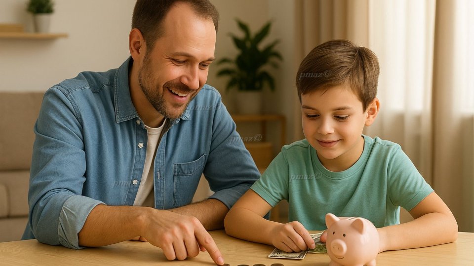 Educația financiară în familie: Cum să-i înveți pe copii valoarea banilor
