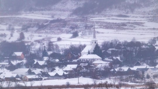 Alertă în Bistrița-Năsăud după o avalanșă produsă pe calea de acces spre Valea Vinului