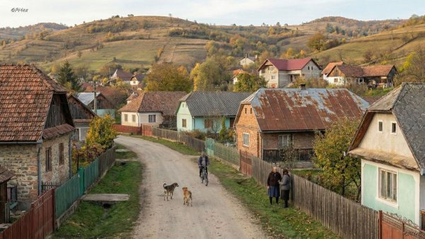 Case afectate după o alunecare de teren pe strada Grădişte din Slatina