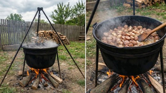 Secretul cărnii la garniță, dezvăluit de cei mai pricepuți gospodari