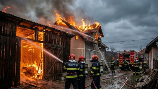 Numărul incendiilor din Bihor a crescut alarmant în ultima iarnă